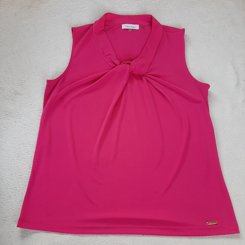 Calvin Klein Sleeveless Blouse/Tank Size M